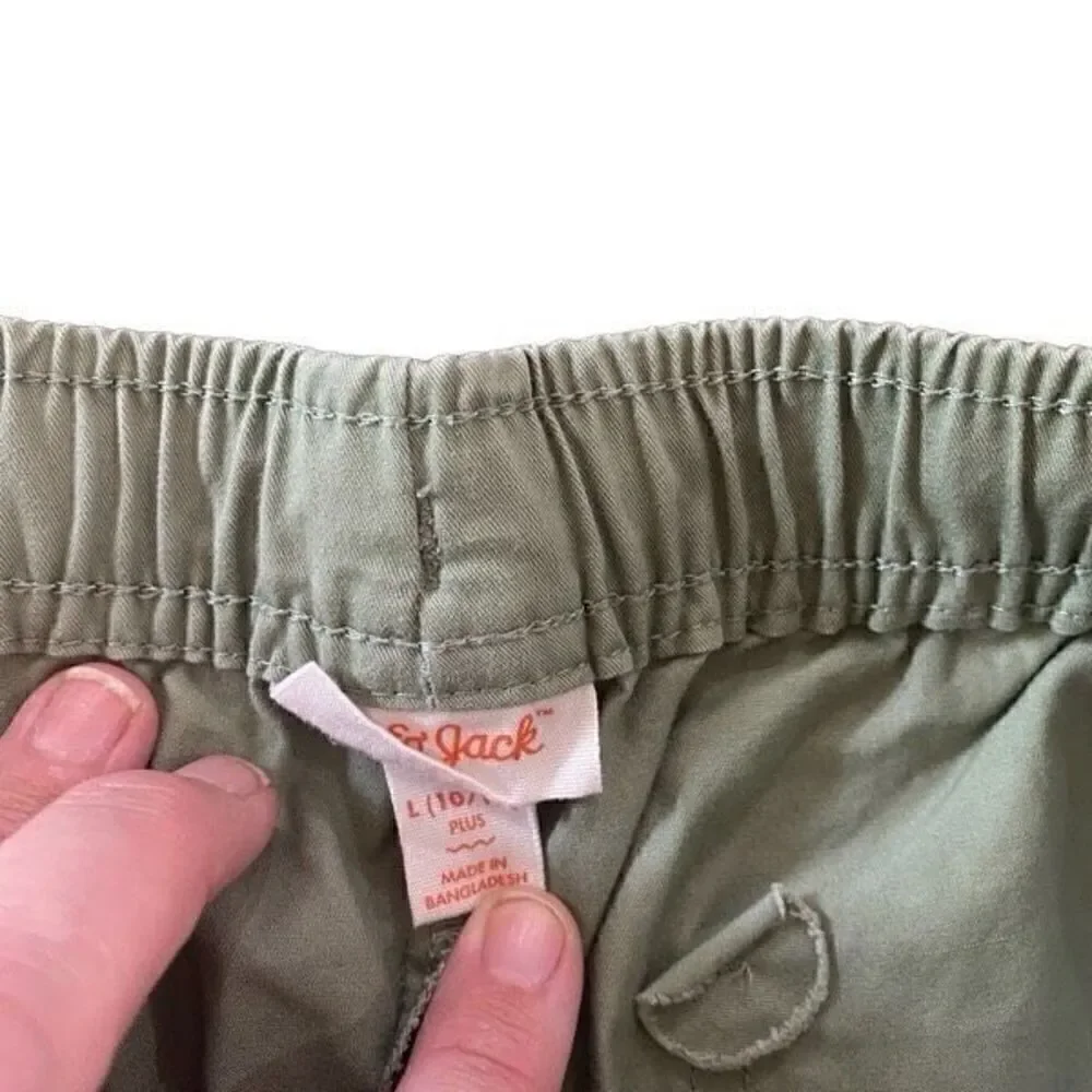 Cat & Jack shorts 10/12 plus size tan